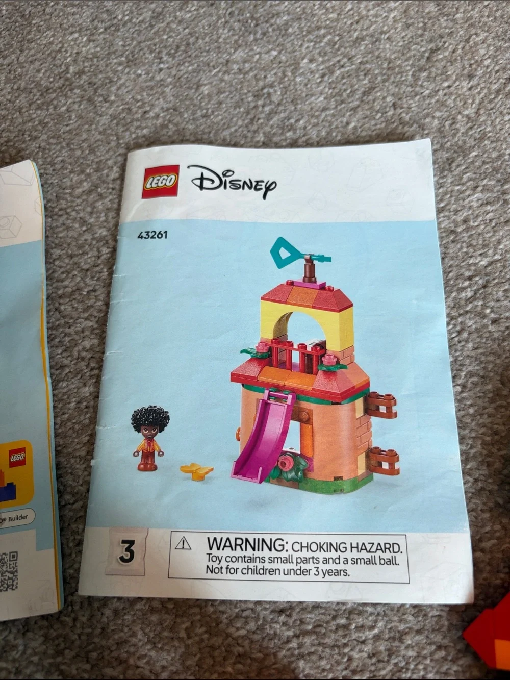 Lego Disney 43261 set incomplete missing many pieces